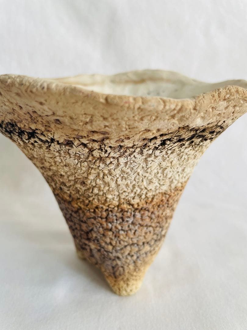 「鶴仙園」 作家鉢（直径 15cm）