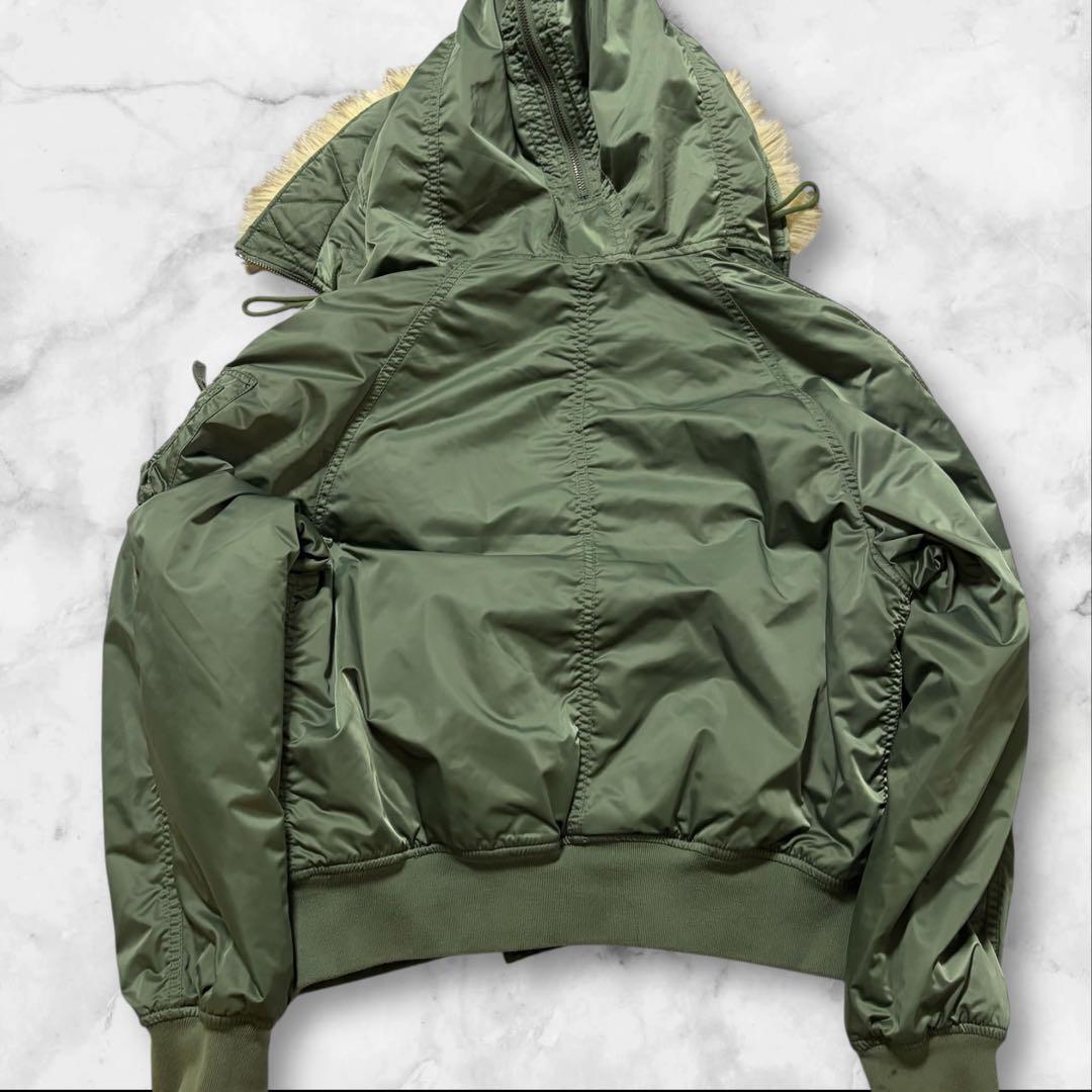 AMERICAN EAGLE N-2B フライトジャケット ファーY2K平成F