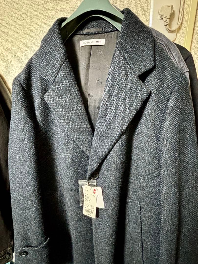 UNIQLO JWA チェスターコート M 68Blue