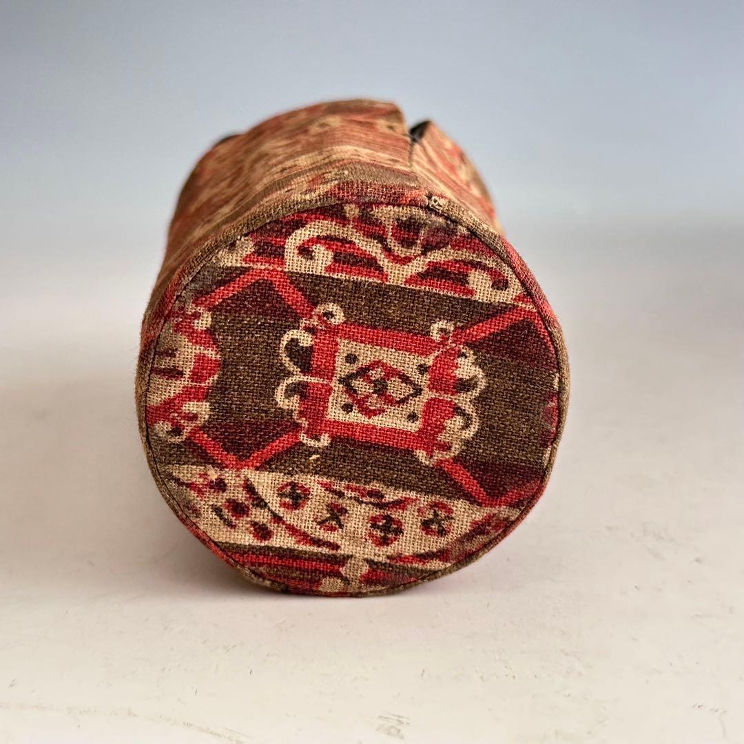 煎茶道具　唐物　点同　古錫　輪花形　茶心壷　茶入　仕服　古作　骨董　古玩