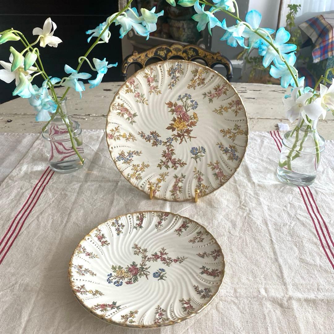 Sarreguemines　ルイ15世　プレート　フランスアンティーク【Ｆ】