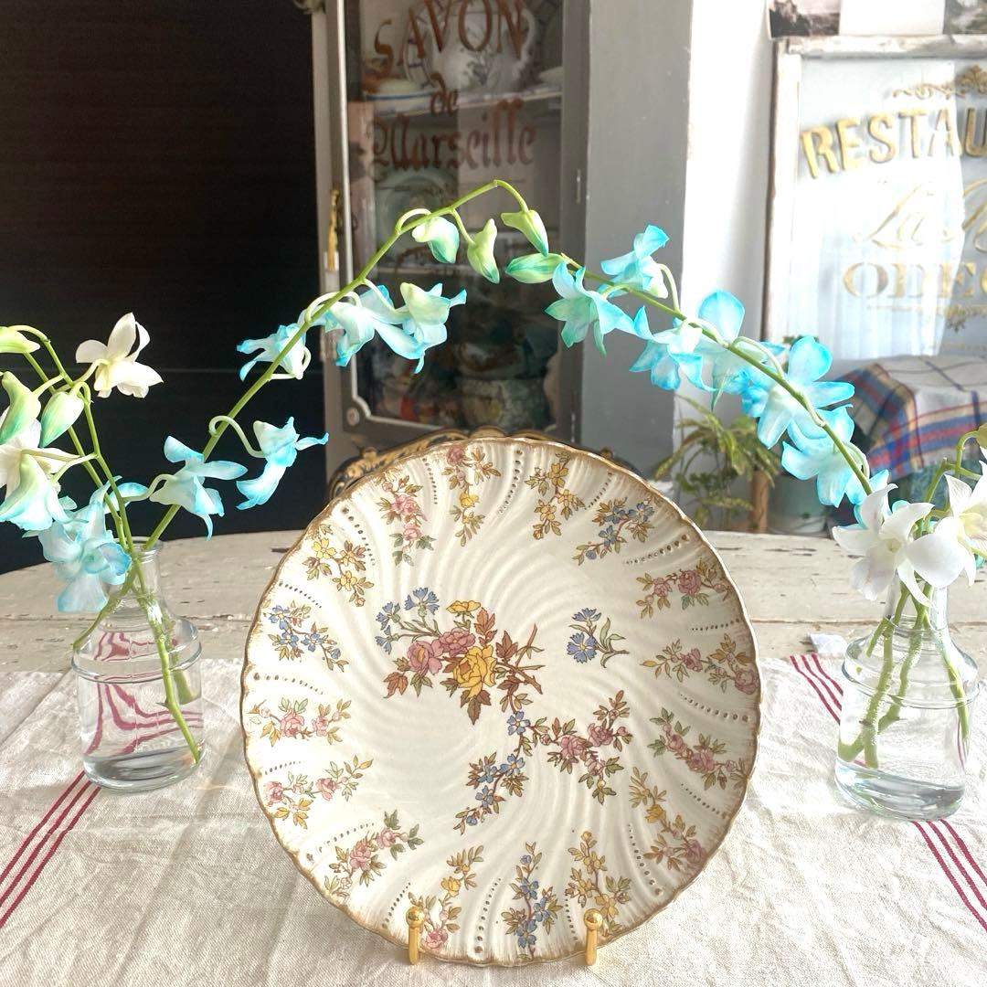 Sarreguemines　ルイ15世　プレート　フランスアンティーク【Ｆ】