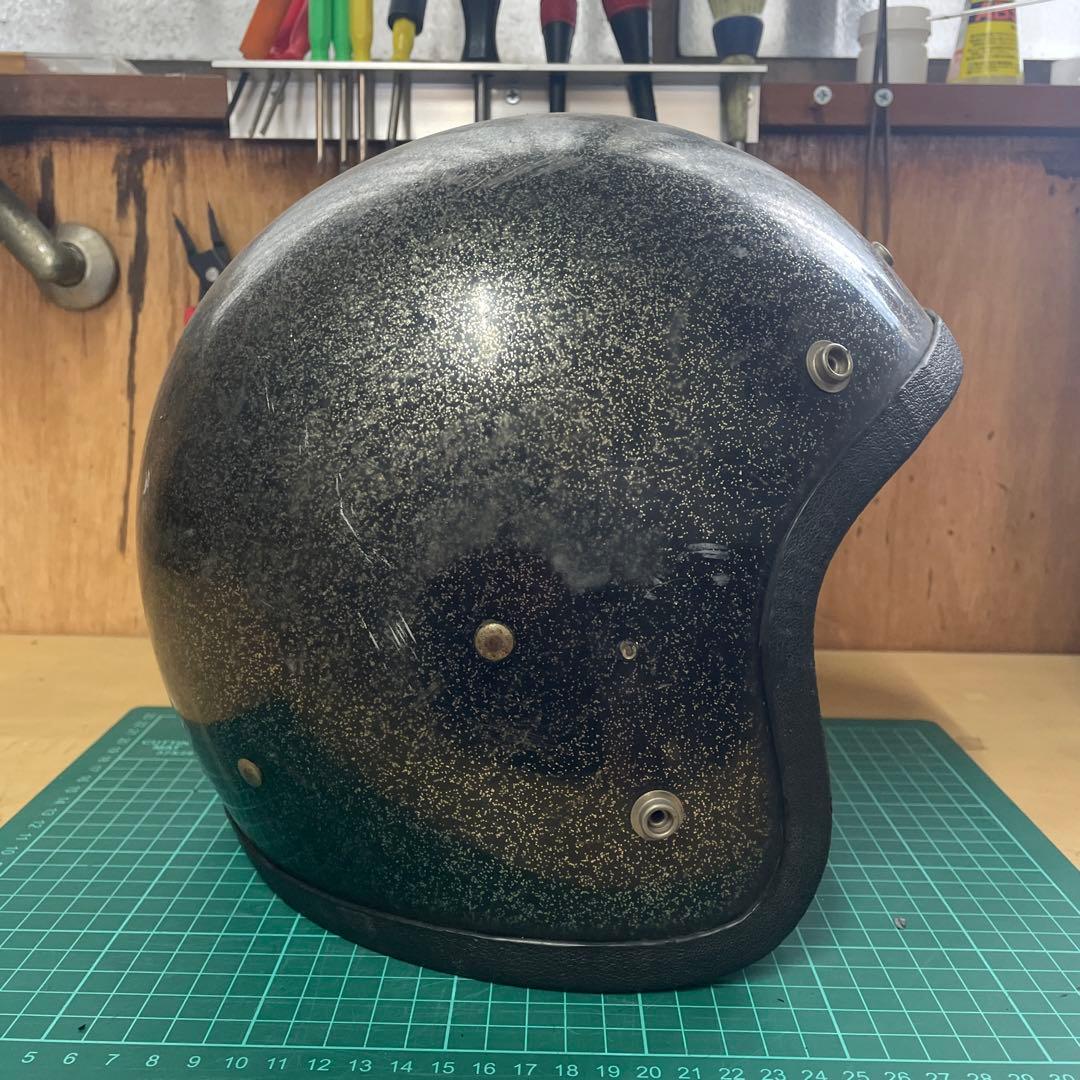 ビンテージヘルメット　耳当て付　ブコ　アーサーフルマー