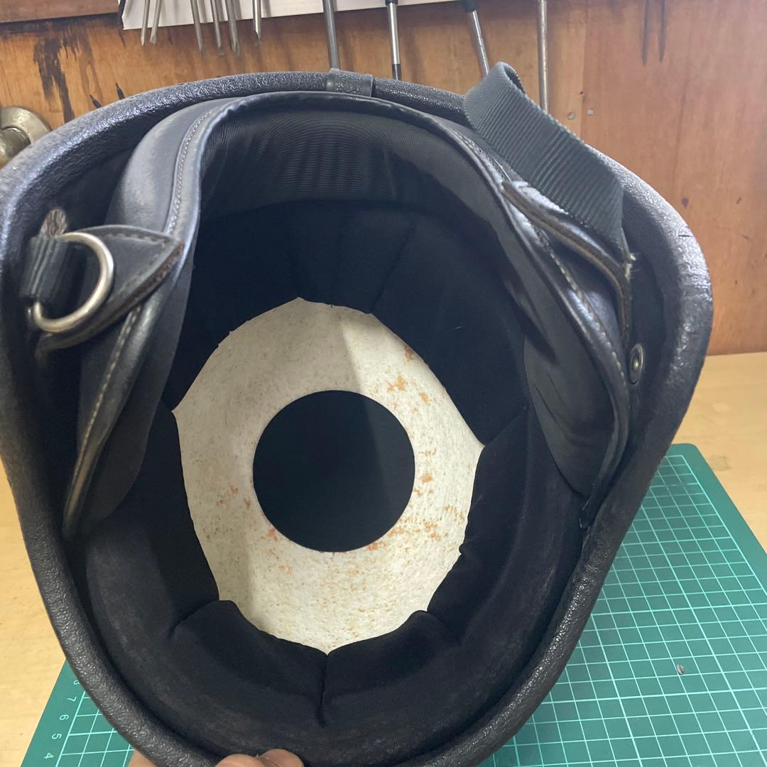 ビンテージヘルメット　耳当て付　ブコ　アーサーフルマー