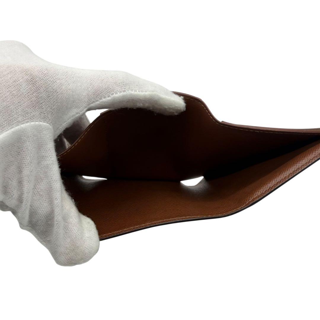 ルイヴィトン　ポルトフォイユ　ヴィクトリーヌ　モノグラム　ブラウン　三つ折り