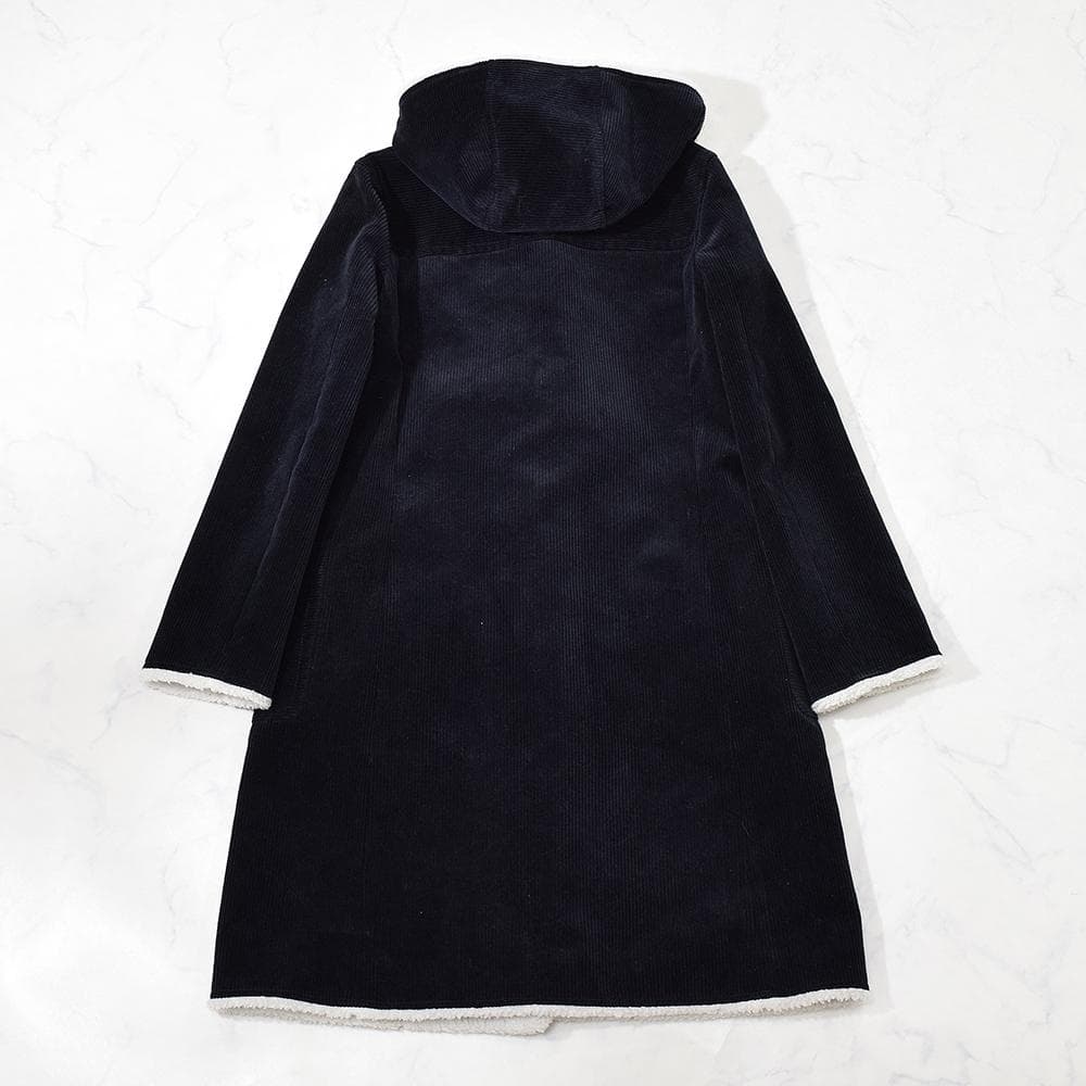 00s y2k クレージュ courreges コーデュロイ ダッフルコート 紺
