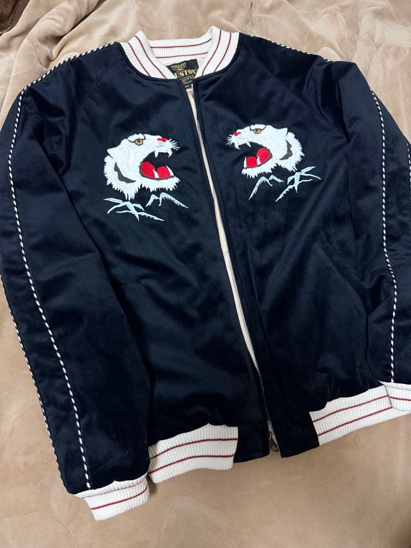 別珍 HOUSTON 虎 日本限定 スカジャン vintage unisex