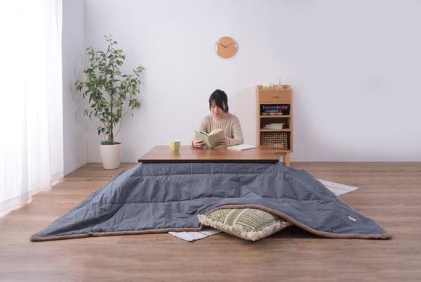 おしゃれ ふかふか かわいい 暖かい 長方形 こたつ布団 ストライプ