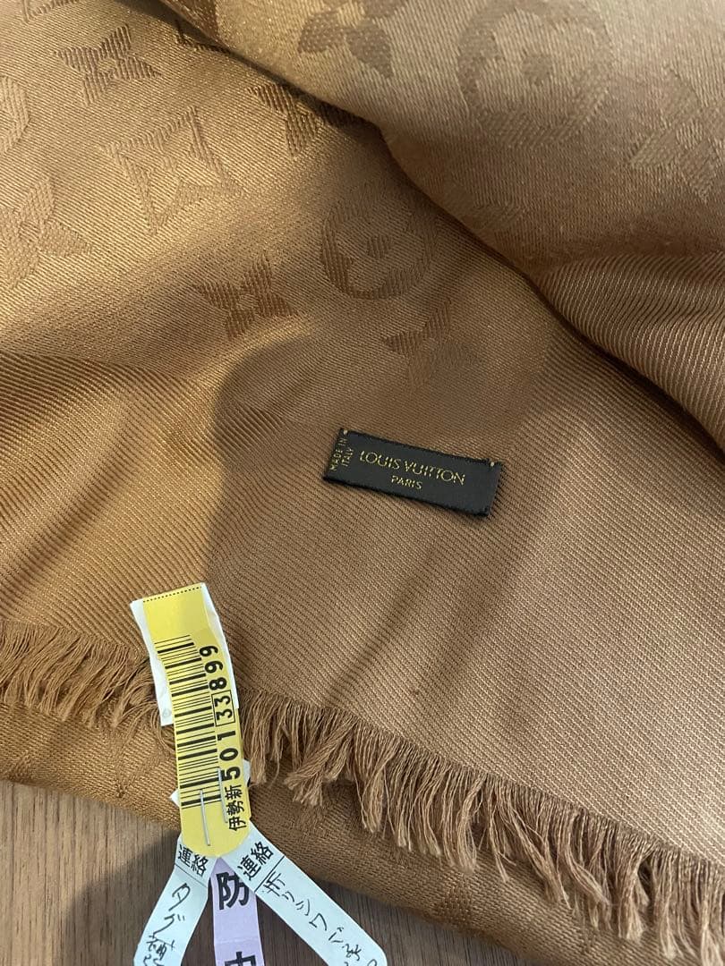 Louis Vuitton ストール ブラウン