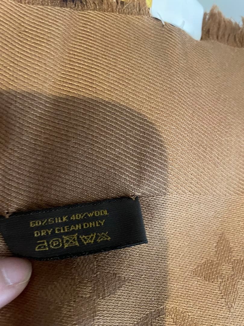 Louis Vuitton ストール ブラウン