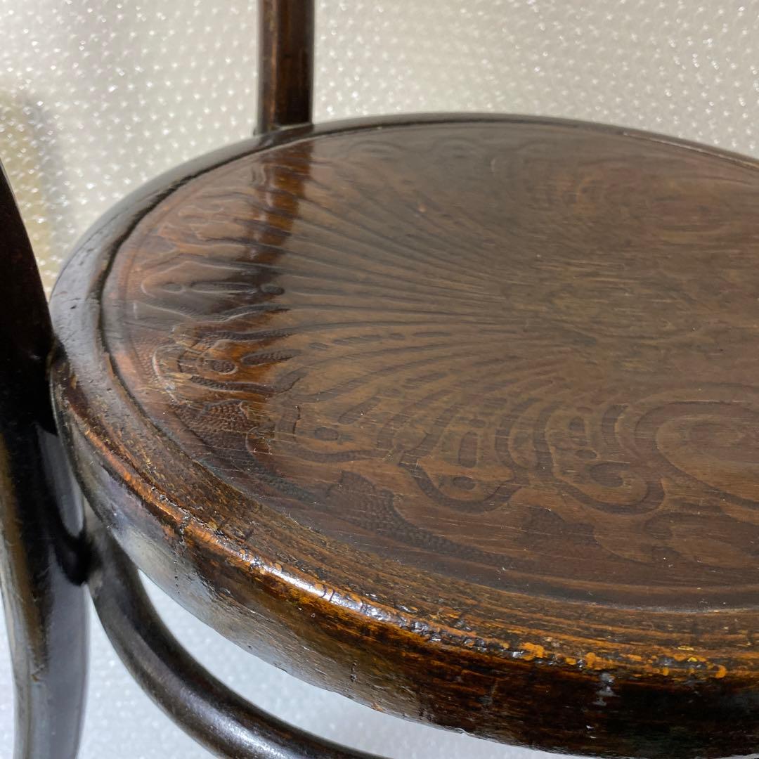 フランスアンティークThonetトーネット製ベントウッドチェア/イス