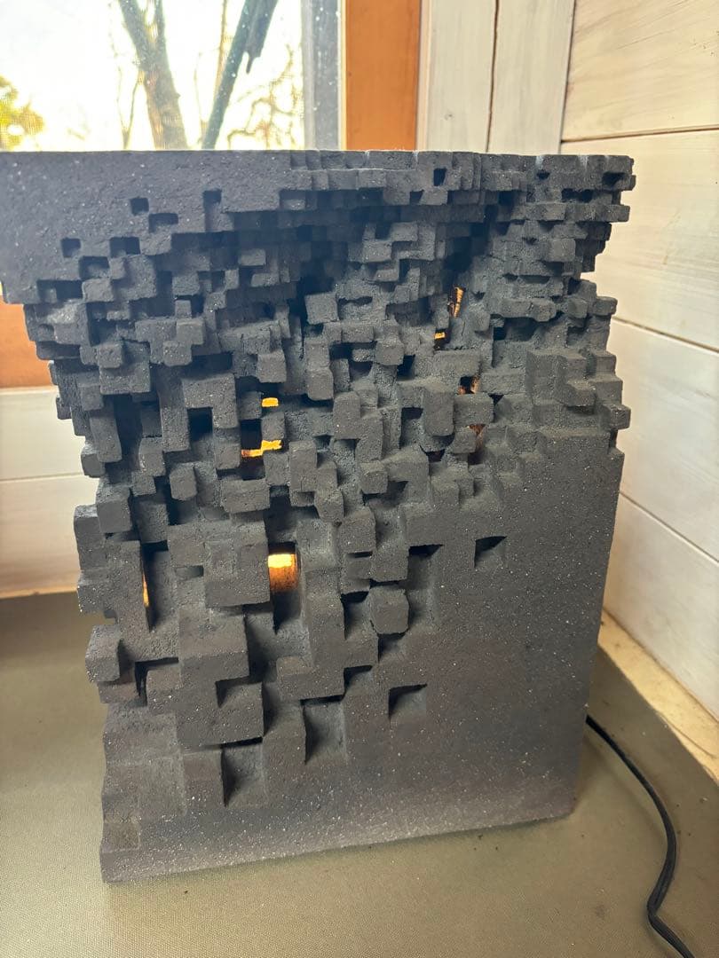 藤原郁三作　灯篭オブジェ