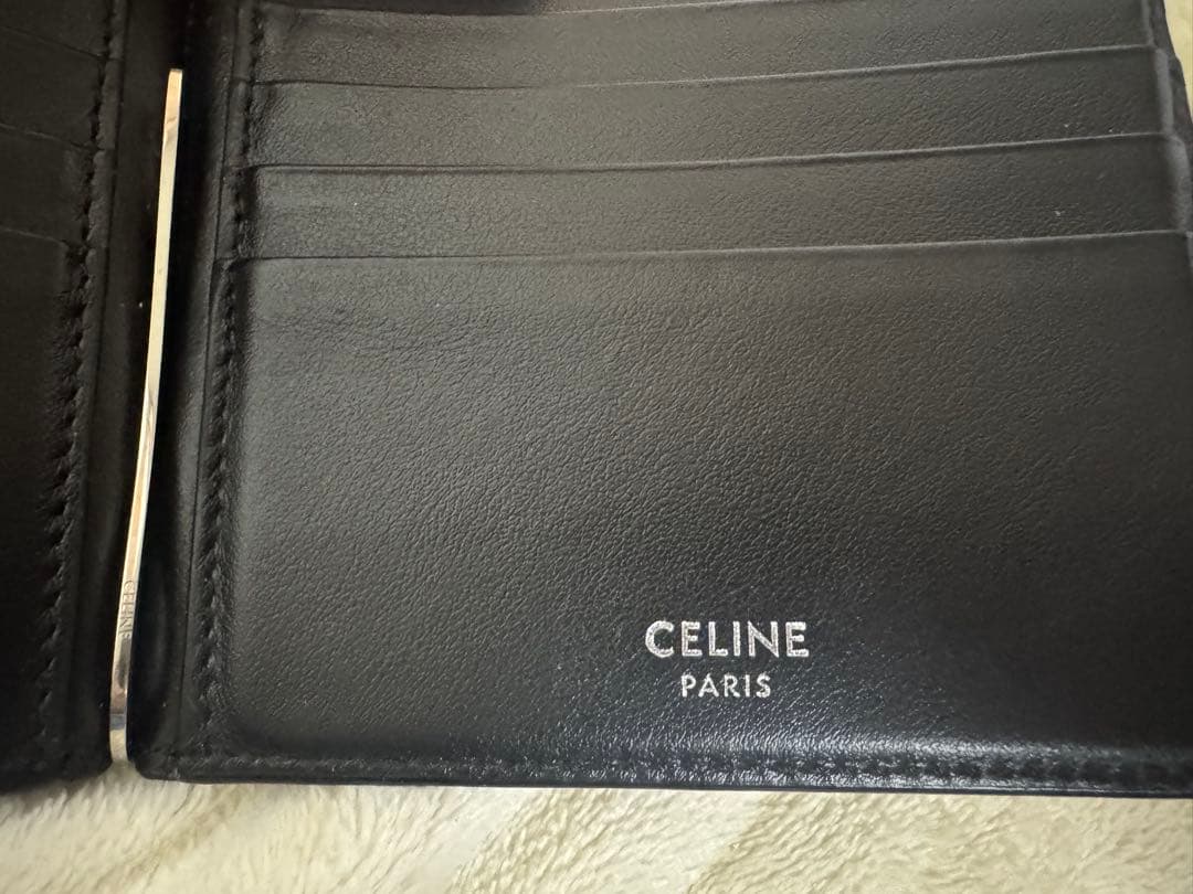 小物 CELINE BILL CLIP WALLET