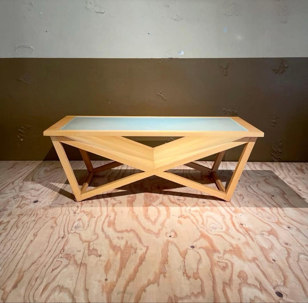 センターテーブル・ローテーブル square Design vintage low table