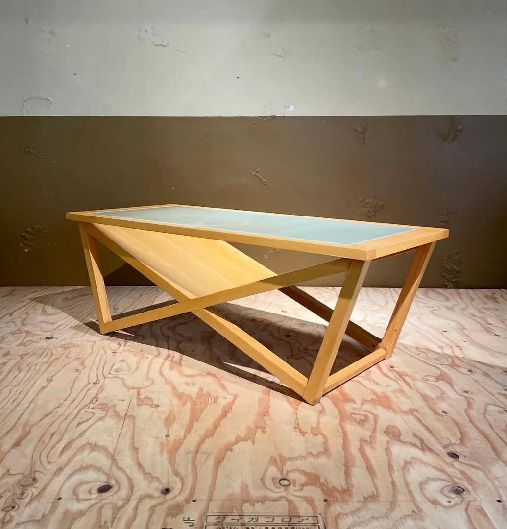 センターテーブル・ローテーブル square Design vintage low table