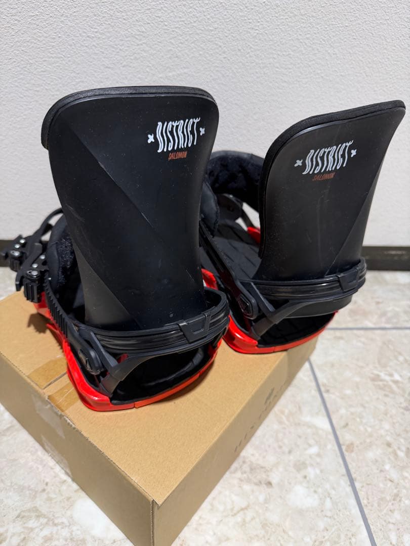 【美品】salomon サロモンスノーボード district M