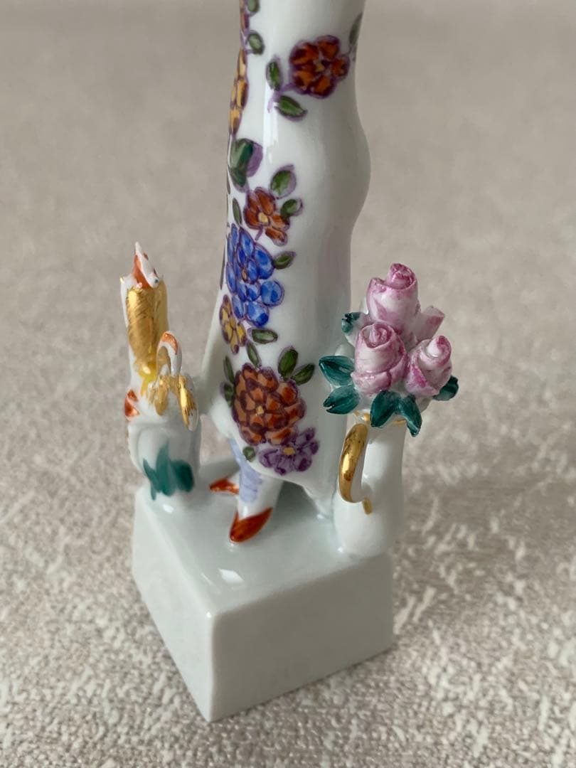 MEISSEN マイセン 『 マイセン愛好家の男女 』 人形 置物