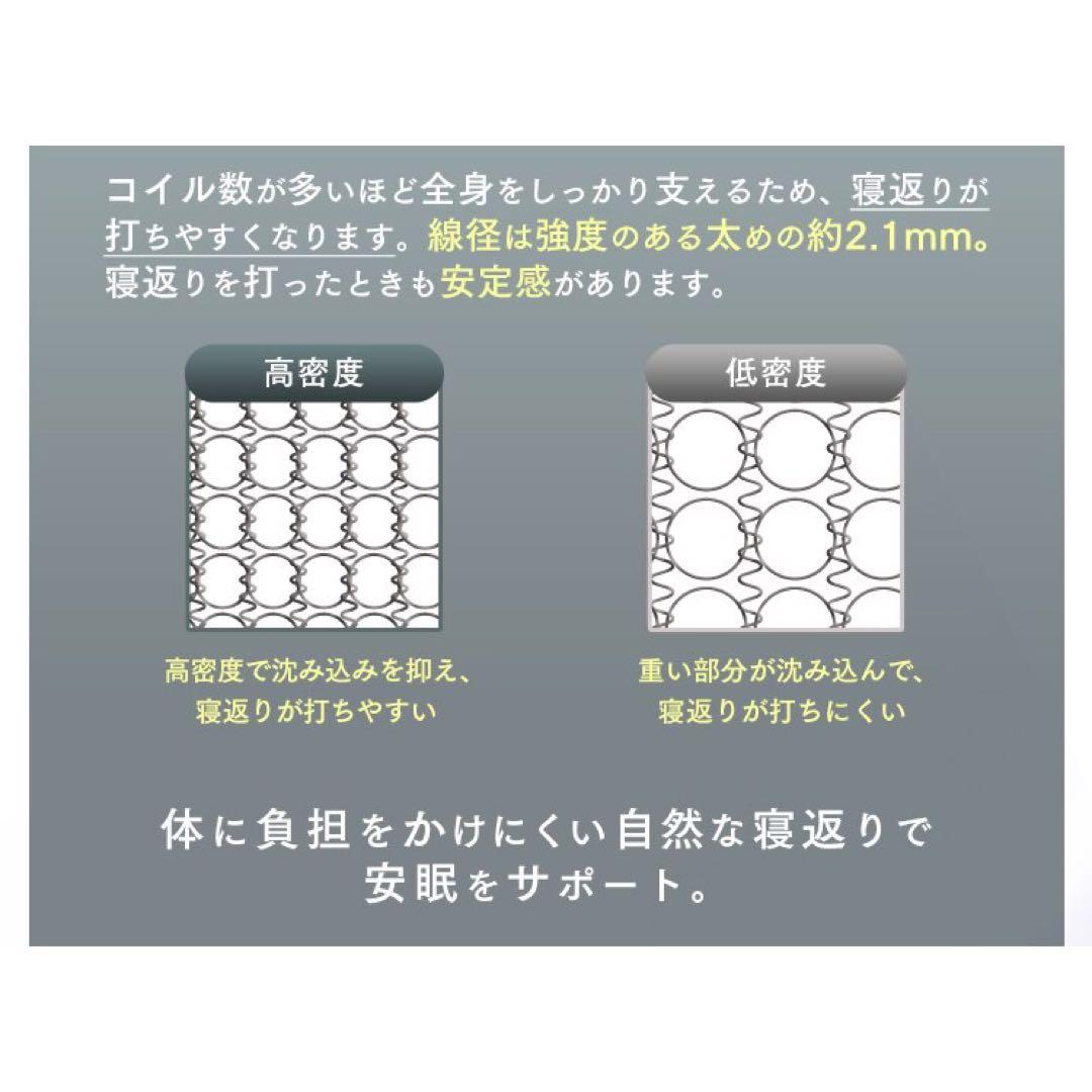 コイル マットレス セミダブル 寝具 布団 ベッド 同棲 引っ越し 引越 ニトリ