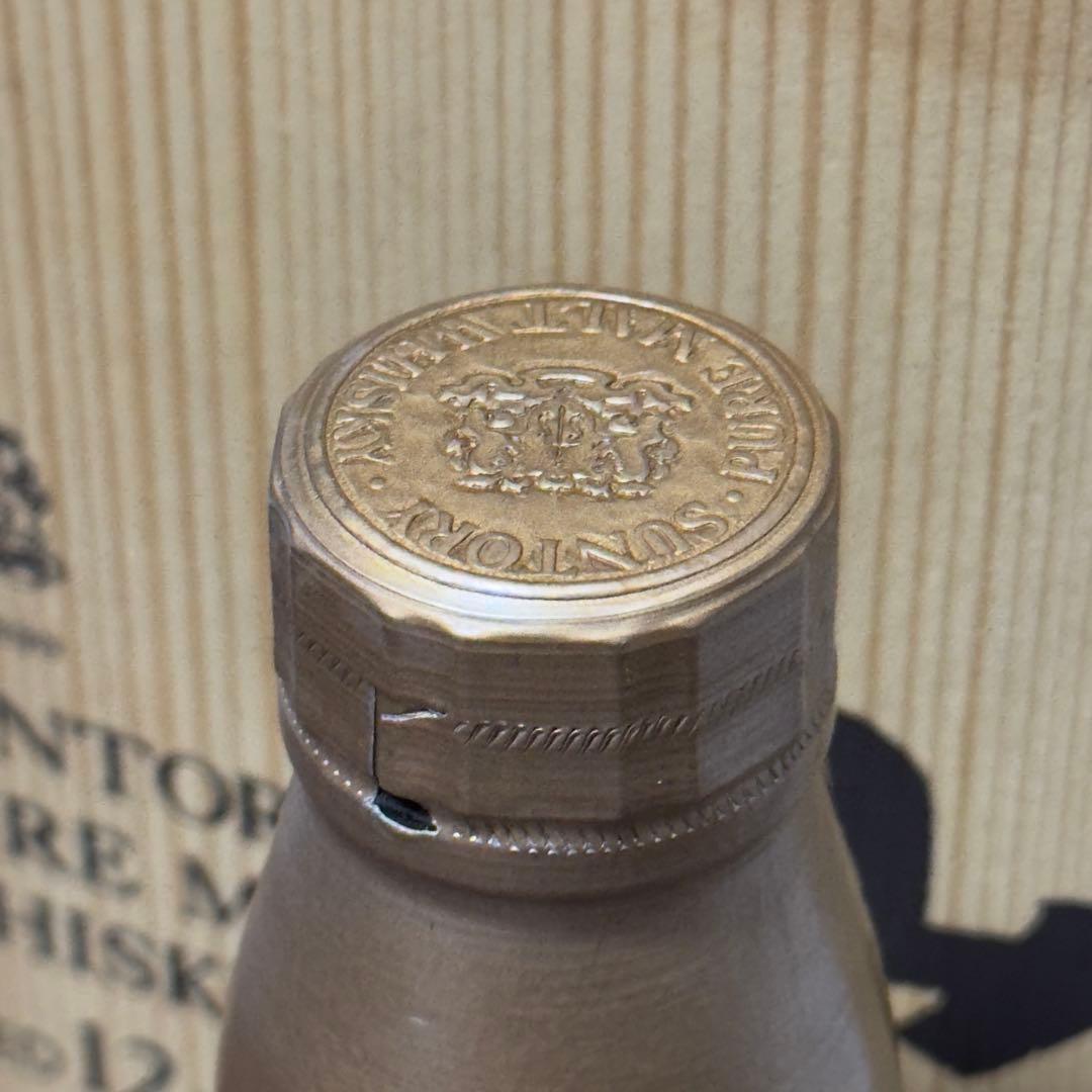 古酒 SUNTORY 山崎12年 ピュアモルト 向獅子 750ml 木箱付