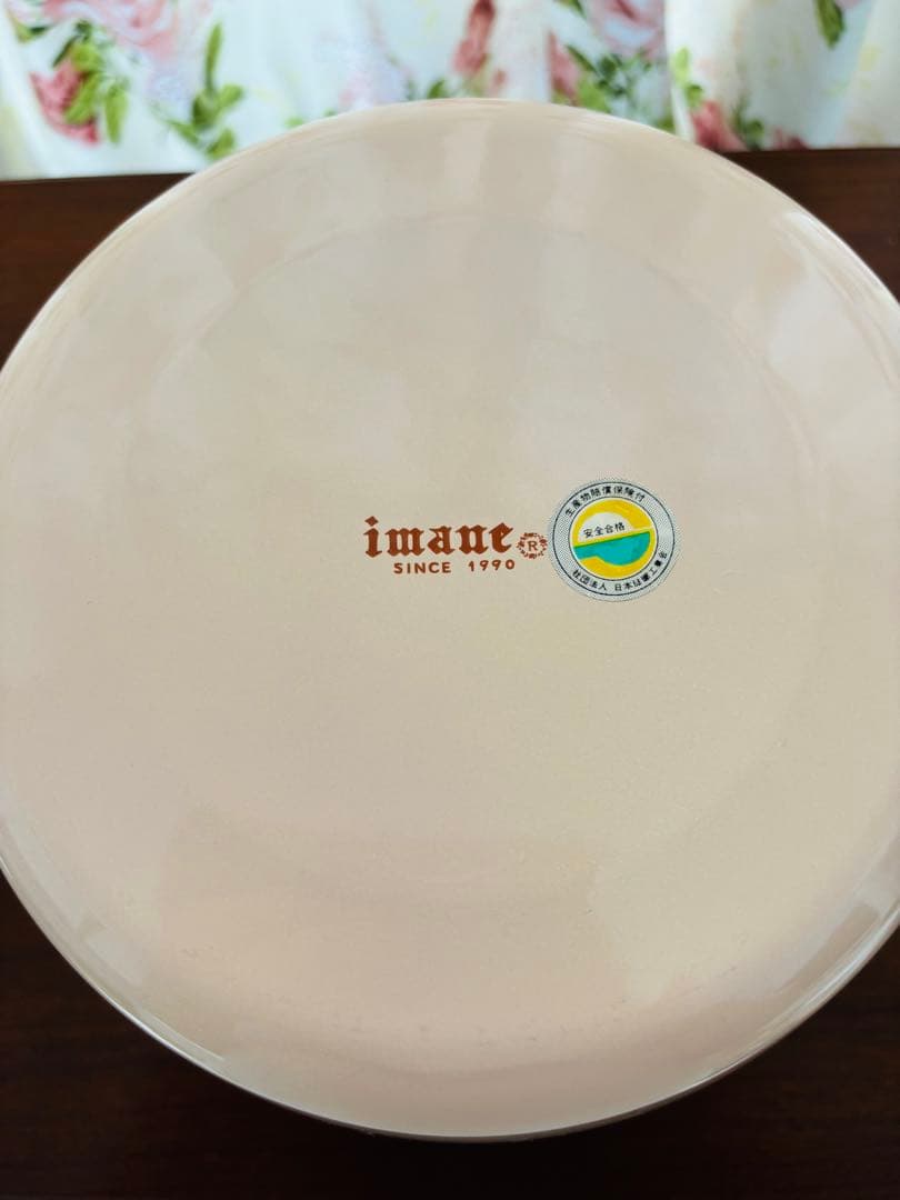 イマン　初期ダイアナローズ　アンティークキャセロール　両手鍋　未使用品完品傷なし