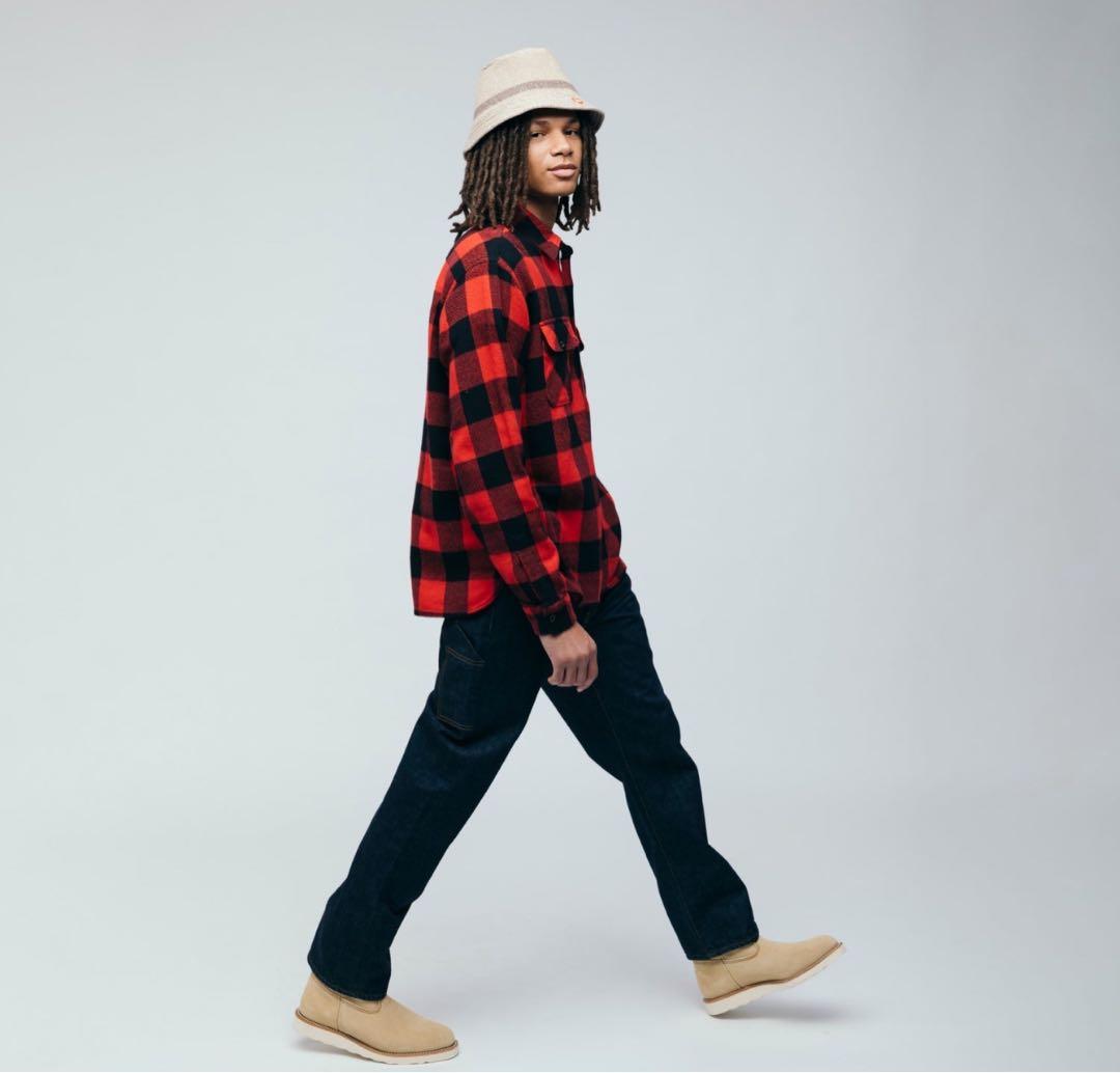トップス HUMAN MADE Check Shirt \"Red\" L