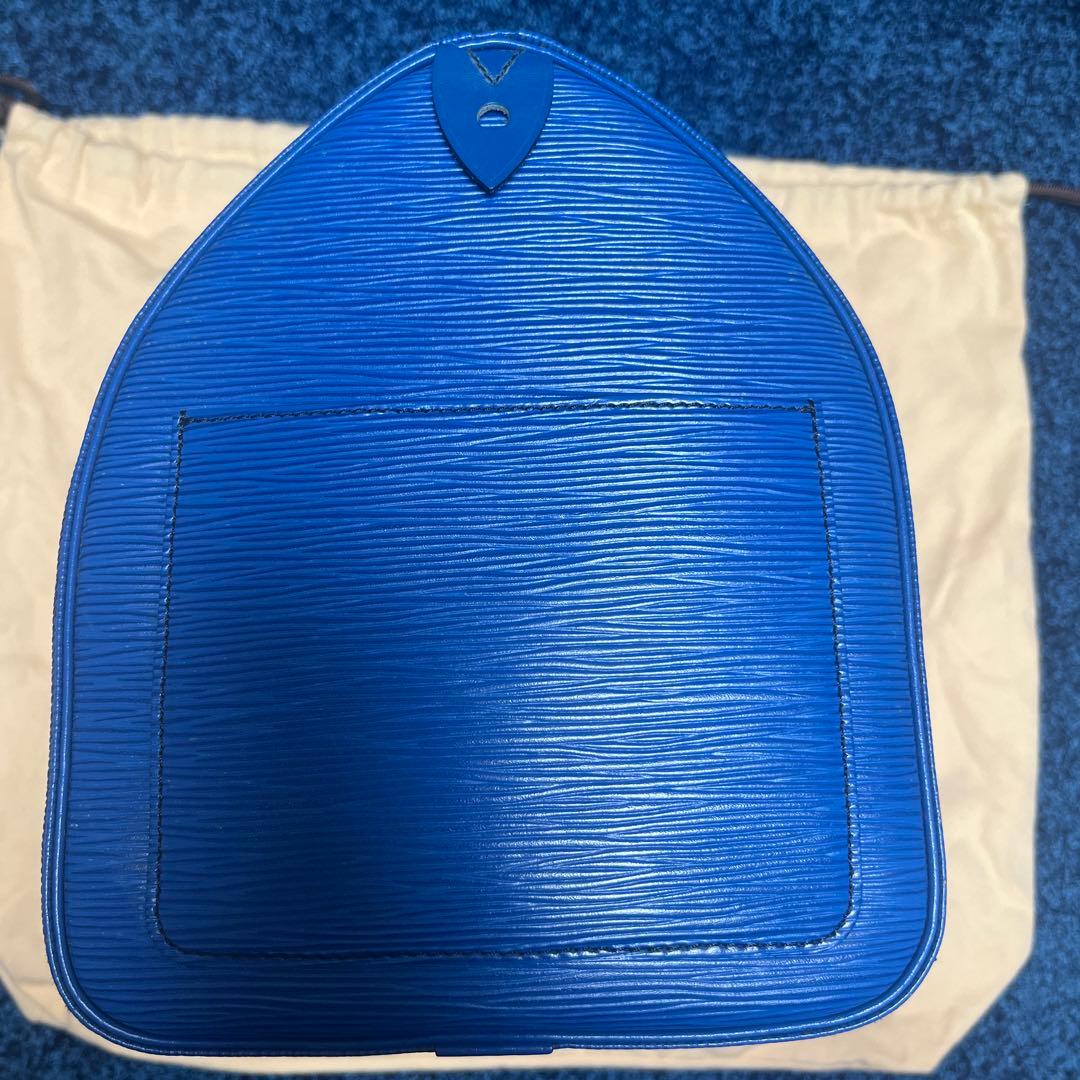 Louis Vuitton エピ スピーディ35 トレドブルー