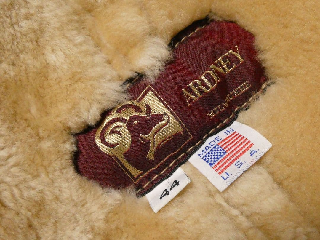 キングサイズ44！ほぼデッドストック！ARDNEYリアルムートンダッフルコート