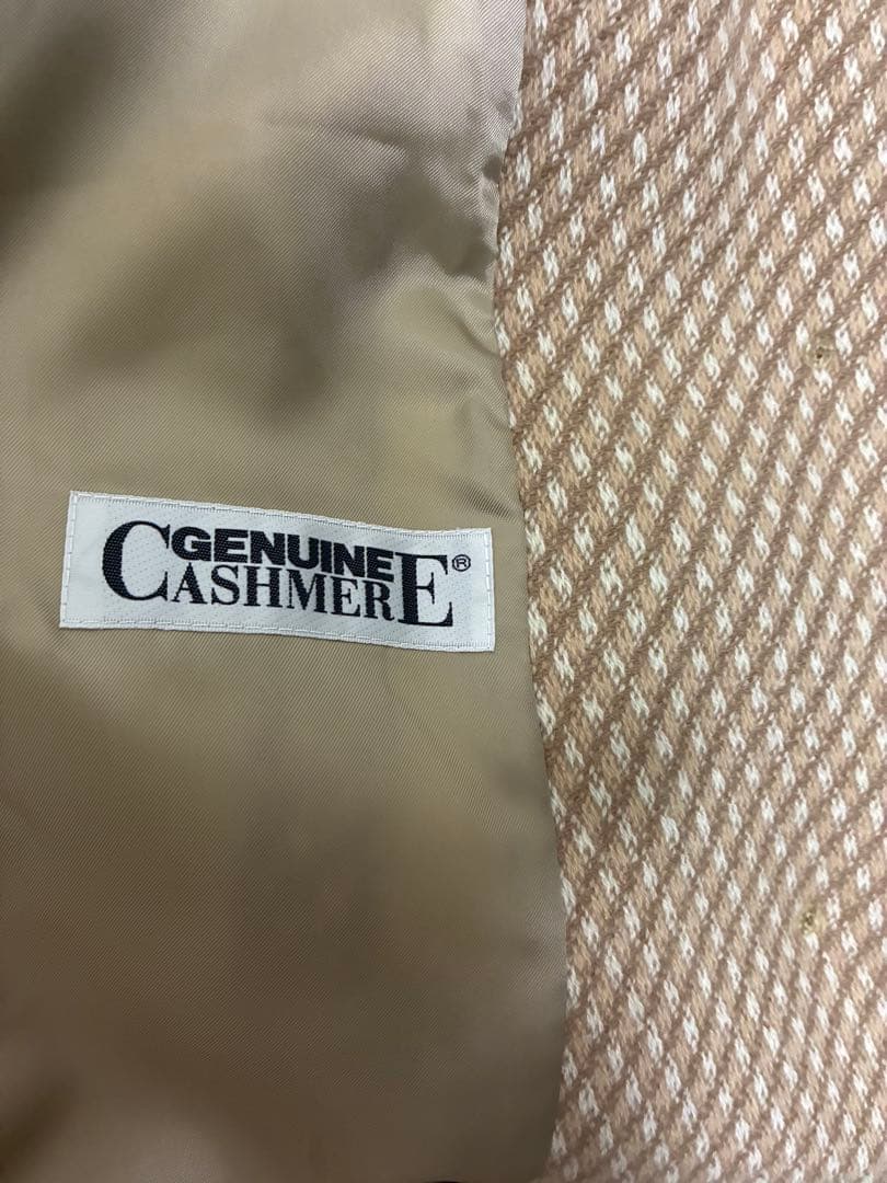 【IF-PISSARRO】カシミヤ100% ミンクファー　ロングコート