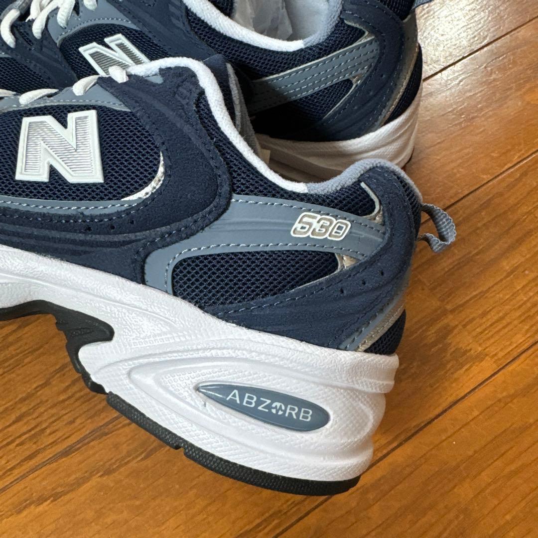 未使用 New Balance MR530CA ネイビー グレー スニーカー