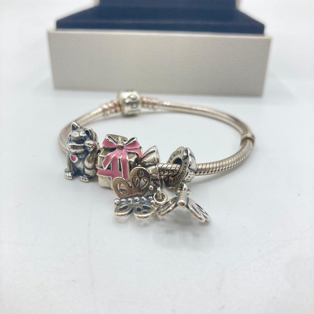 PANDORA パンドラ チャームブレスレット シルバー SV925 チャーム