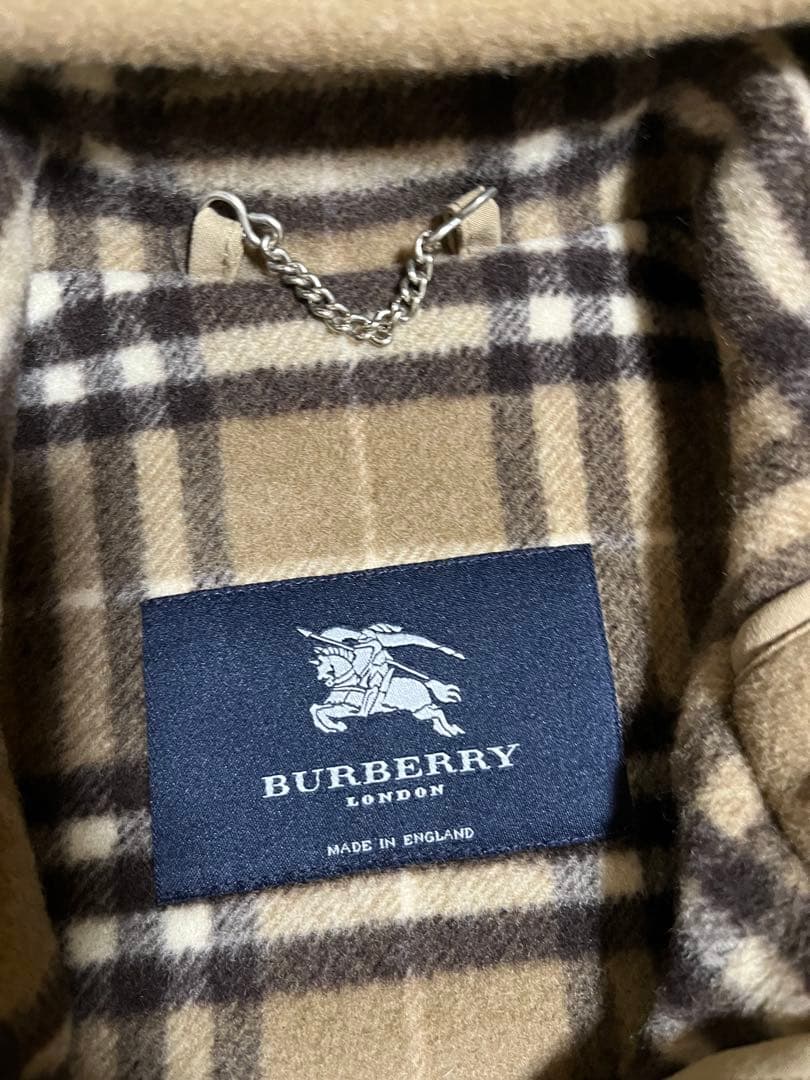 【美品】BURBERRY LONDON バーバリー　ダッフルコート