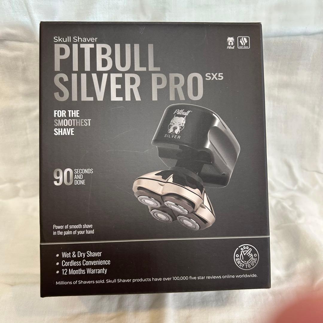 脱毛・除毛 Skull Shaver Pitbull Silver Pro SX5