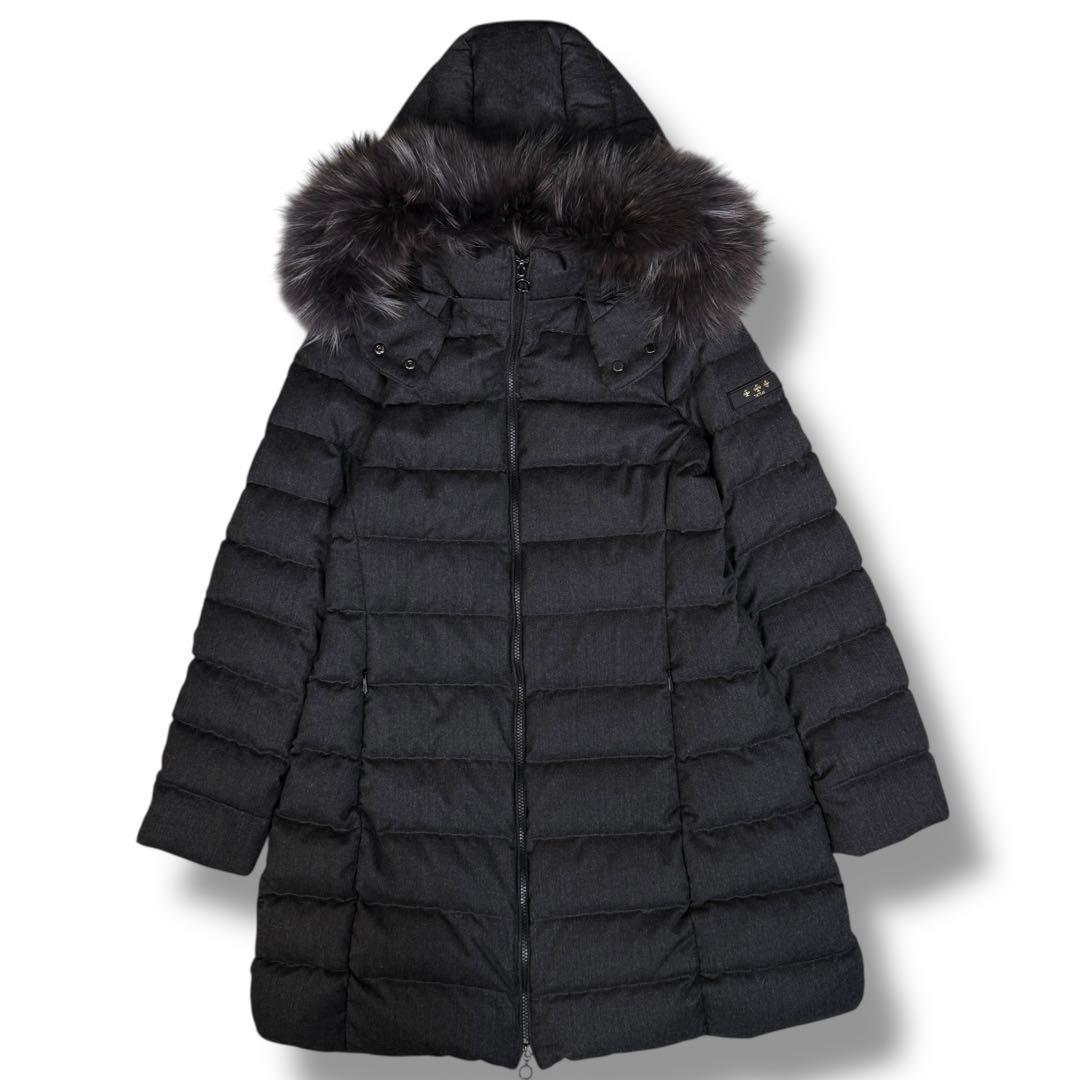 極美品 TATRAS LAVIANA 3way Aシェイプ フレア ダウンコート