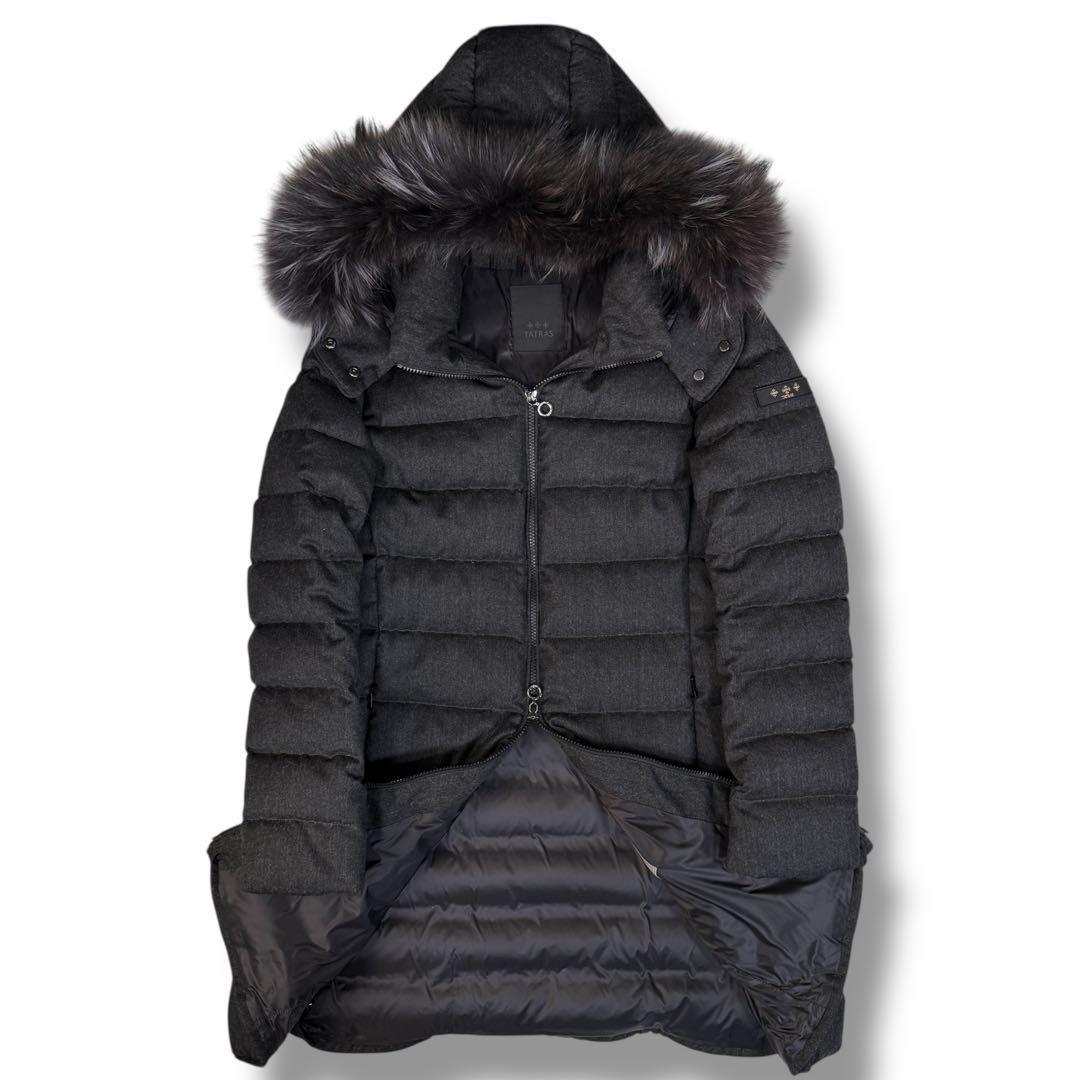 極美品 TATRAS LAVIANA 3way Aシェイプ フレア ダウンコート