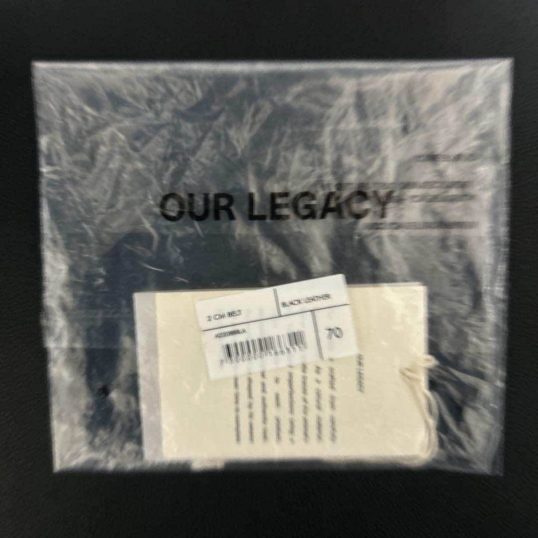 OUR LEGACY 2cmベルト 70
