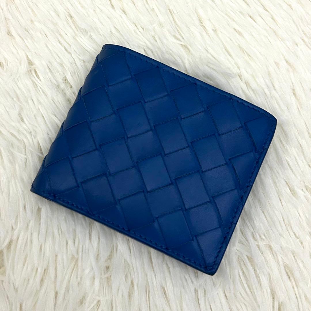 【美品】ICチップ内蔵 BOTTEGA VENETA イントレチャート 財布