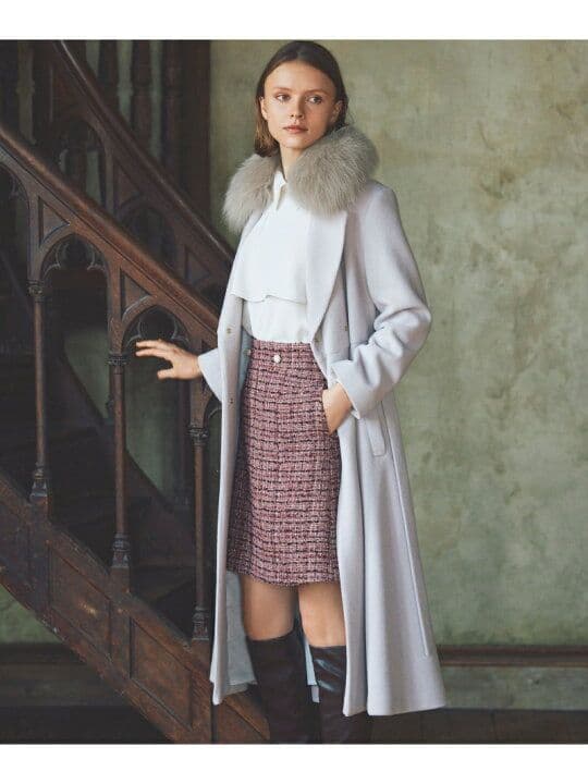 ライトモッサドレスコート JILL by JILLSTUART コート ジルバイ