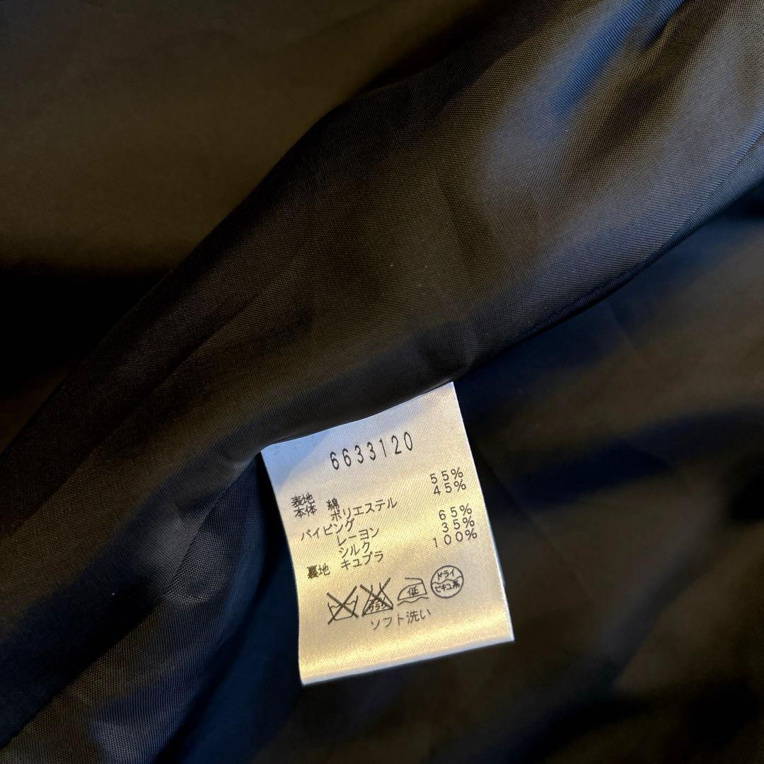 Rene ルネ ドット フィット＆フレア コートワンピース 上品 美シルエット