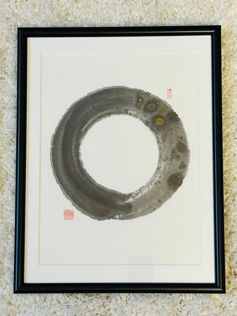 直筆書道作品パネルアート。和モダン雑貨。新築祝い、還暦祝いなど