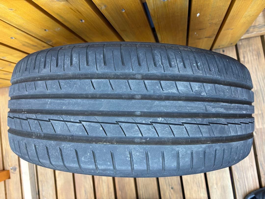 ☆215/45R17中古４本★YOKOHAMA・ブルーアースAE50バリ山４本