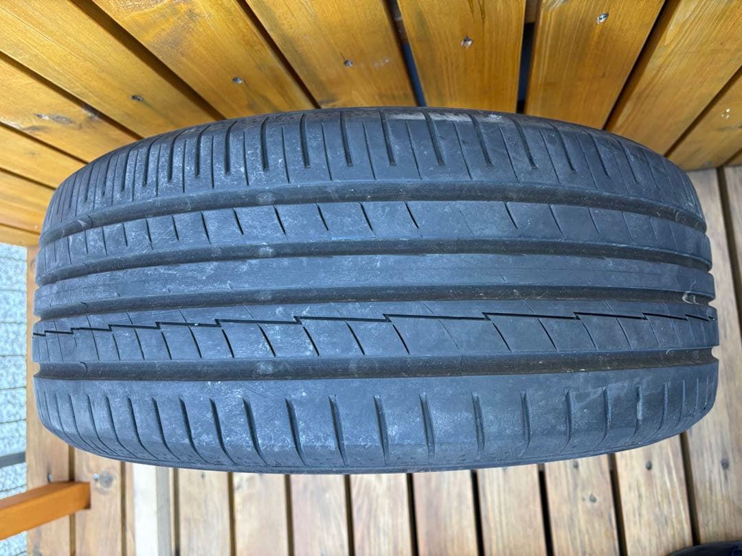 ☆215/45R17中古４本★YOKOHAMA・ブルーアースAE50バリ山４本