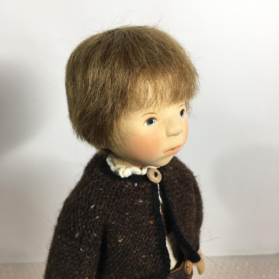 ○[美品] ポングラッツ人形 オールウッド pongratz 木製人形37cm