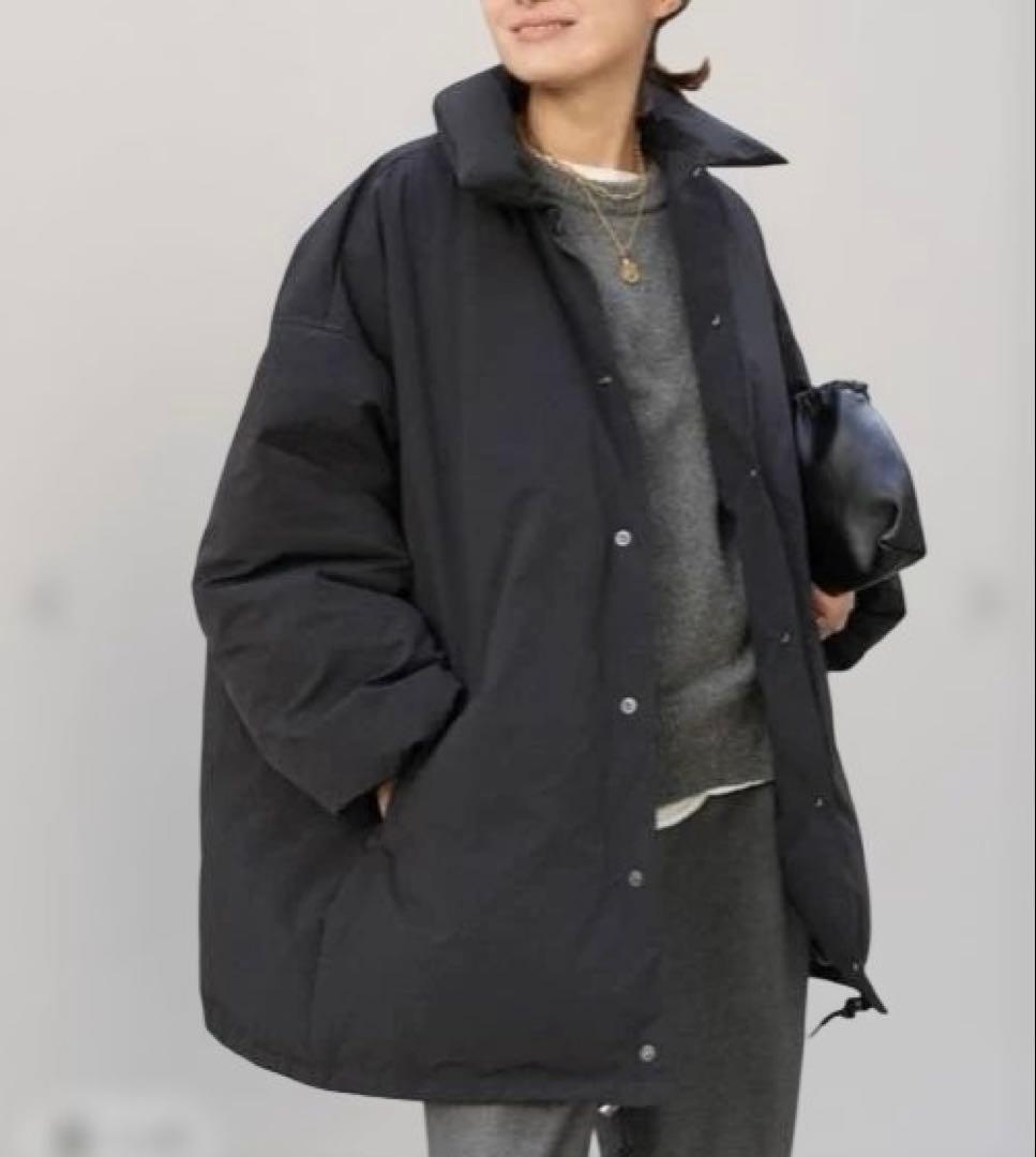CALUX PUFFER COACH JACKET キャラクス ダウンジャケット