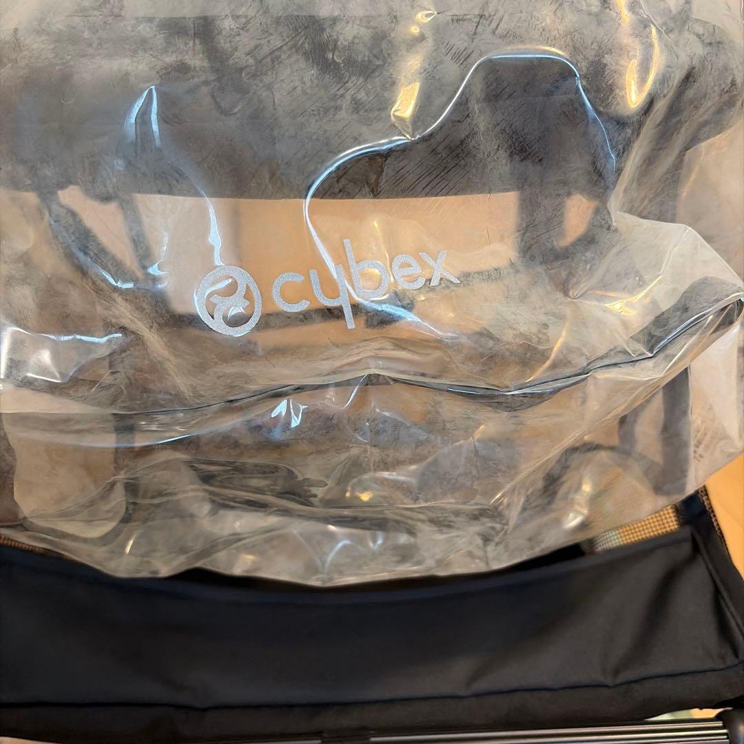 サイベックス メリオ グレー 美品 レインカバー付 付属品完備