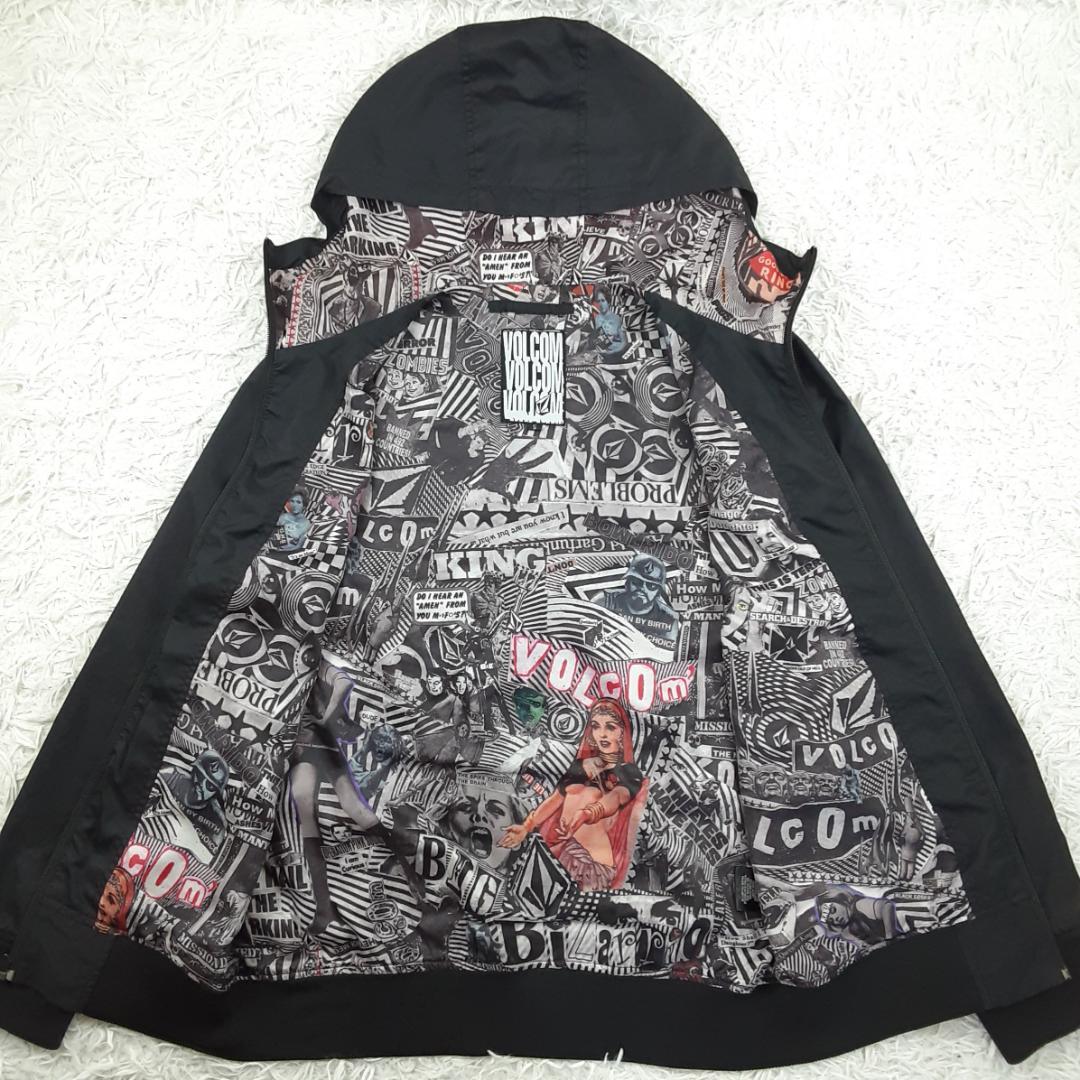 H*O様 美品◎VOLCOM ボルコム ナイロンパーカー アウター ブルゾン 刺