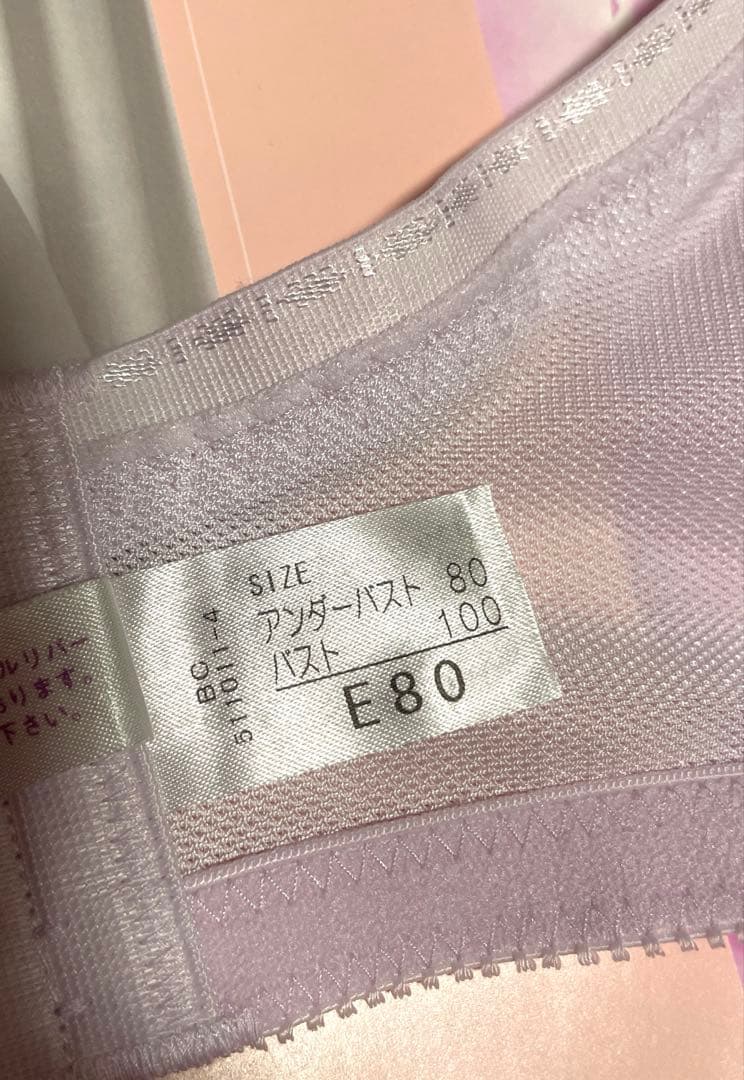 新品未使用シャンデールピエゾメッシュ（ベル）ブラジャーE80