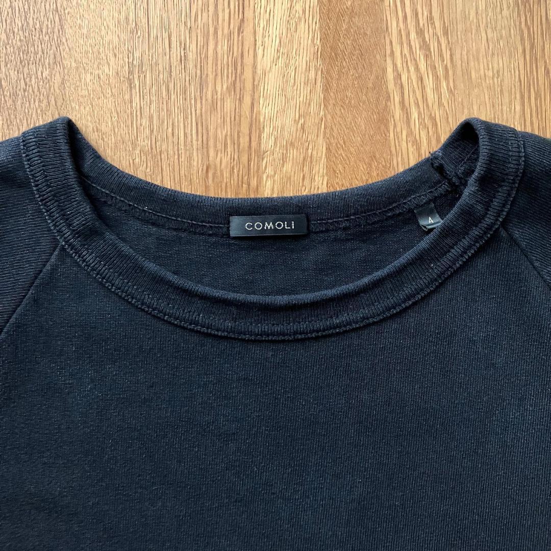 25SS COMOLI（コモリ）コットンジャージ ベースボールTシャツ 4