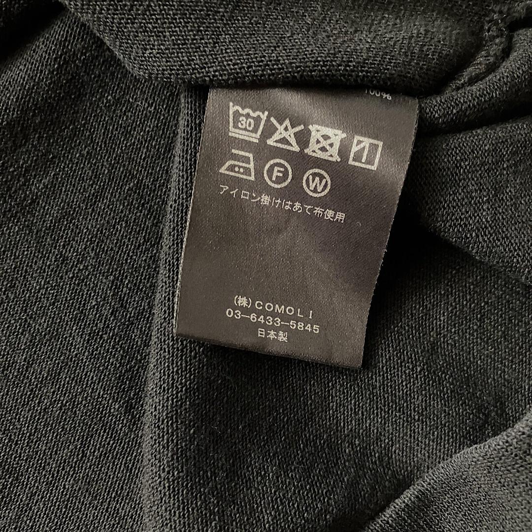 25SS COMOLI（コモリ）コットンジャージ ベースボールTシャツ 4