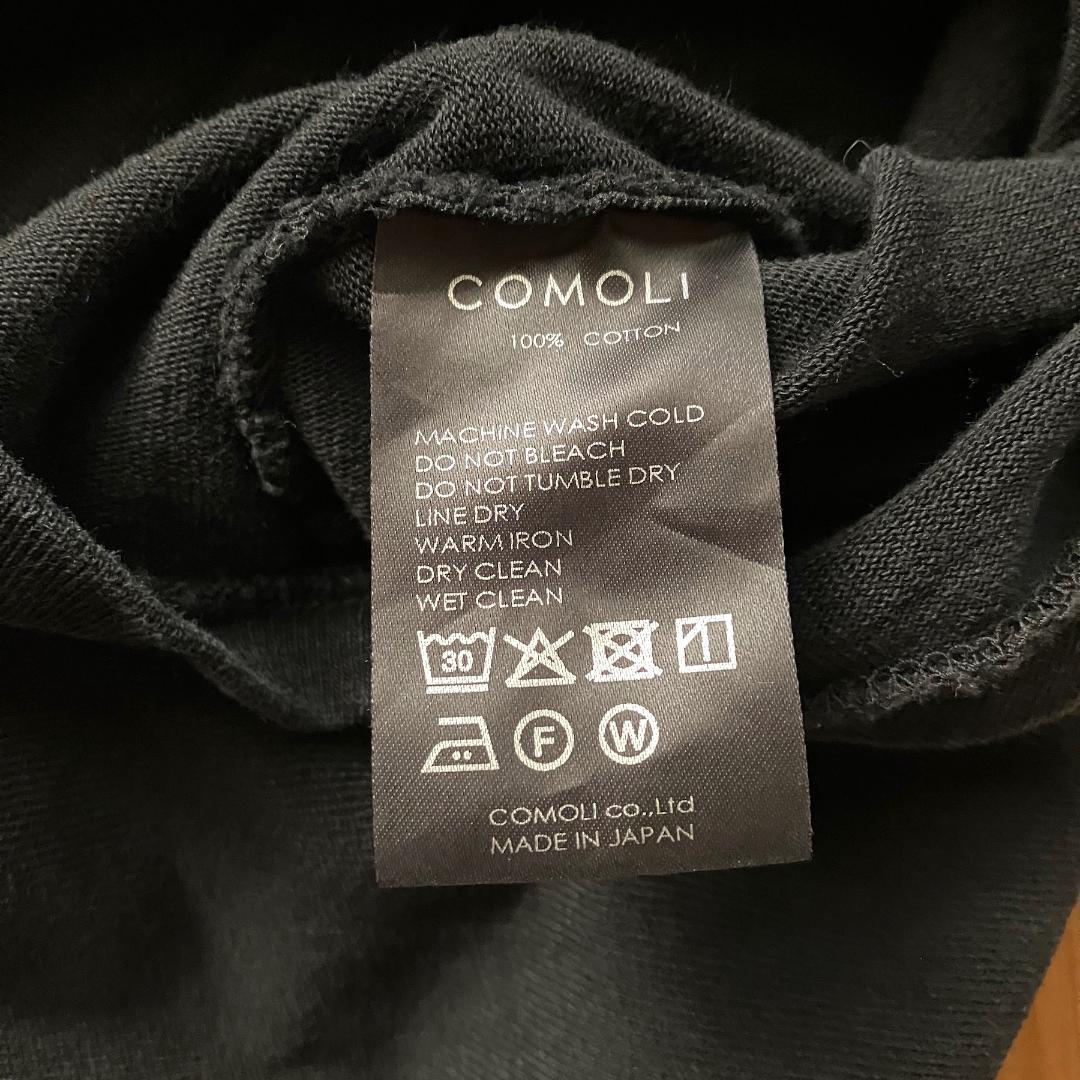 25SS COMOLI（コモリ）コットンジャージ ベースボールTシャツ 4