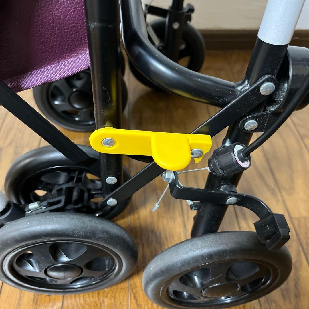 【美品】島製作所 Air Walker シルバーカー 歩行器　エアウォーカ